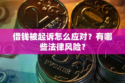 武汉借钱被起诉怎么应对?有哪些法律风险? 武汉借钱被起诉怎么应对?有哪些法律风险?