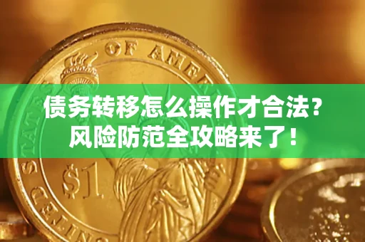 武汉债务转移怎么操作才合法?风险防范全攻略来了! 武汉债务转移怎么操作才合法?风险防范全攻略来了!