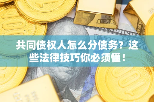 武汉共同债权人怎么分债务?这些法律技巧你必须懂! 武汉共同债权人怎么分债务?这些法律技巧你必须懂!