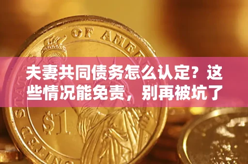 武汉夫妻共同债务怎么认定?这些情况能免责,别再被坑了! 武汉夫妻共同债务怎么认定?这些情况能免责,别再被坑了!