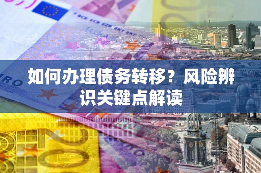 武汉如何办理债务转移?风险辨识关键点解读 武汉如何办理债务转移?风险辨识关键点解读
