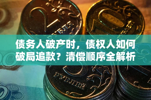 武汉债务人破产时,债权人如何破局追款?清偿顺序全解析 武汉债务人破产时,债权人如何破局追款?清偿顺序全解析