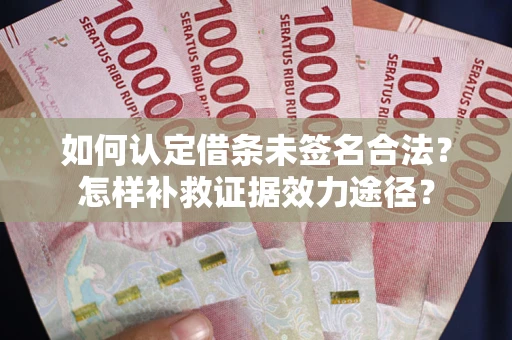 武汉如何认定借条未签名合法?怎样补救证据效力途径? 武汉如何认定借条未签名合法?怎样补救证据效力途径?